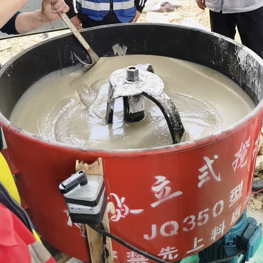新乐汽轮机余热压缩机导热油设备底座耐高温环氧树脂灌浆料